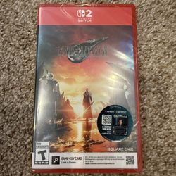 Final Fantasy VII Rebirth Switch 2 Day One Edition Sealed