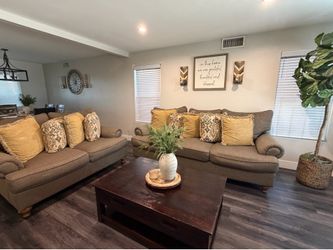 Living Room Sofas Set with table