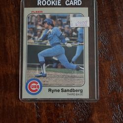 Ryne Sandberg Baseball Card