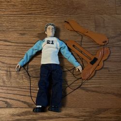 Vintage NSYNC Collectable Marionette String Puppet Dolls 2000 Justin Timberlake