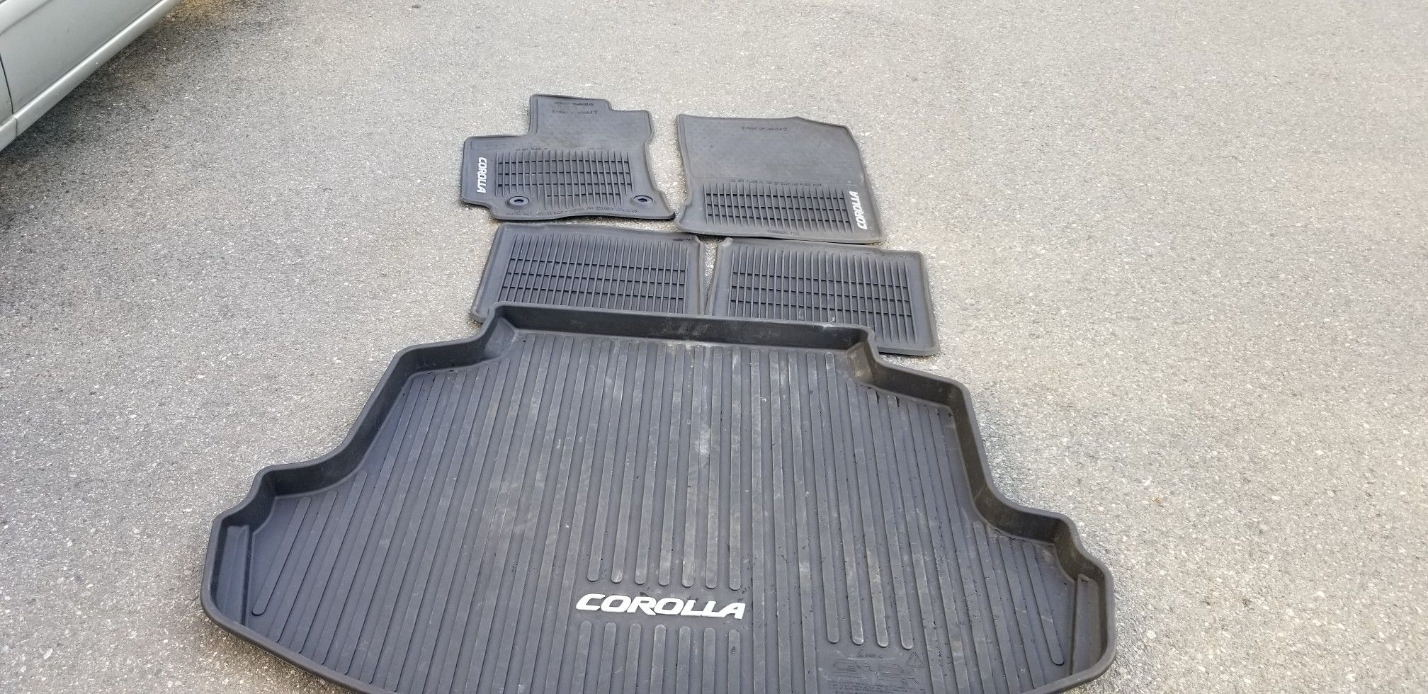 Toyota Corolla 2016 floor mats