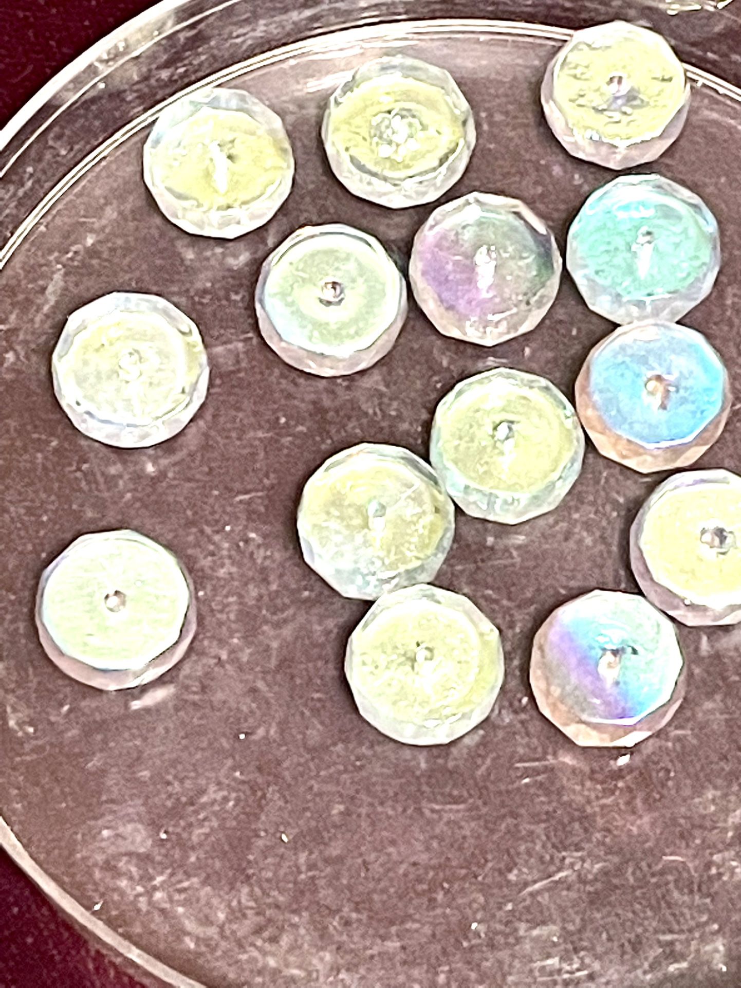 Lot Of 14 AB Crystals 
