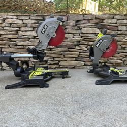 Ryobi Miter Saw,both For $380