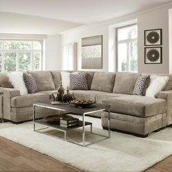Fabric Livingroom Sectional Couches Sofa 🛋 Only $49 Down 