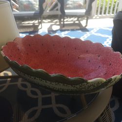 Porcelain Watermelon Bowl