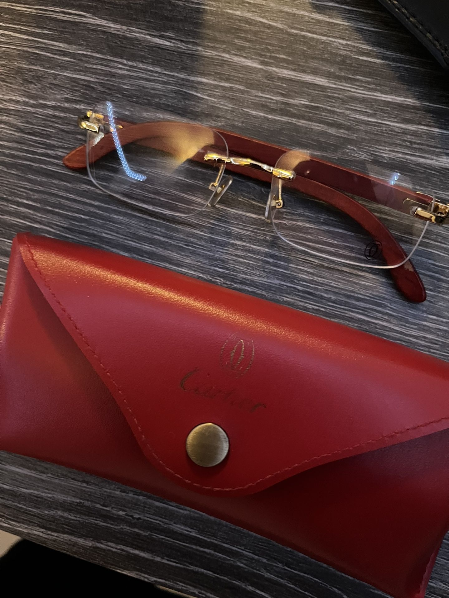 Cartier glasses with box