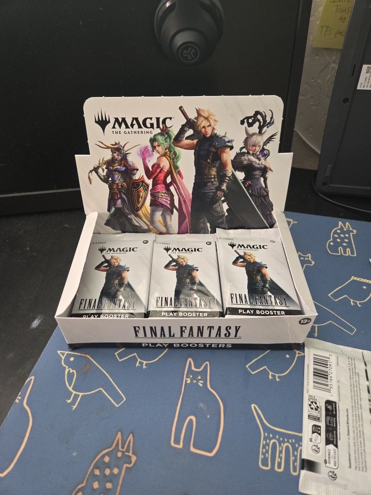Magic The Gathering Final Fantasy Play Booster