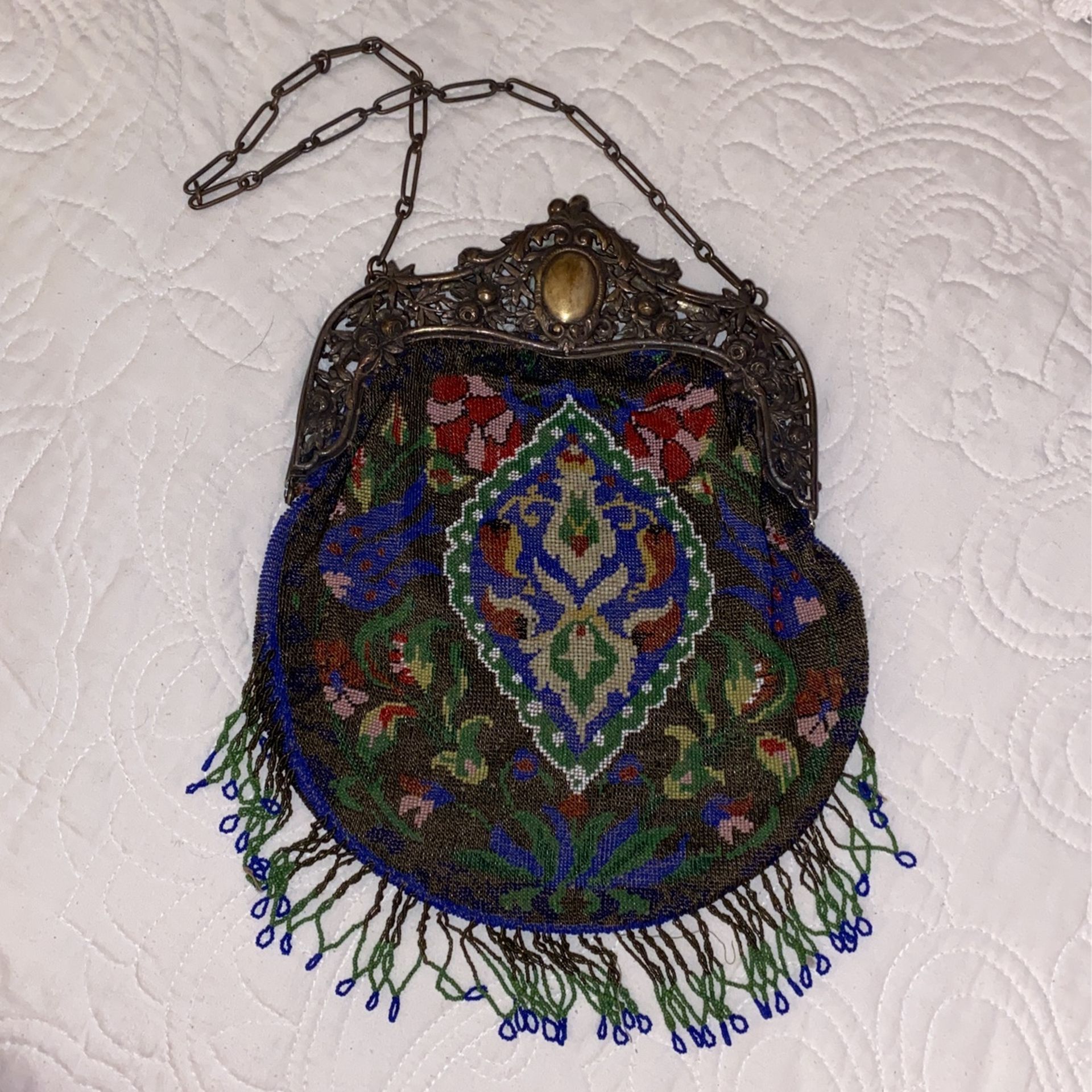 Beaded Victorian Evening Bag