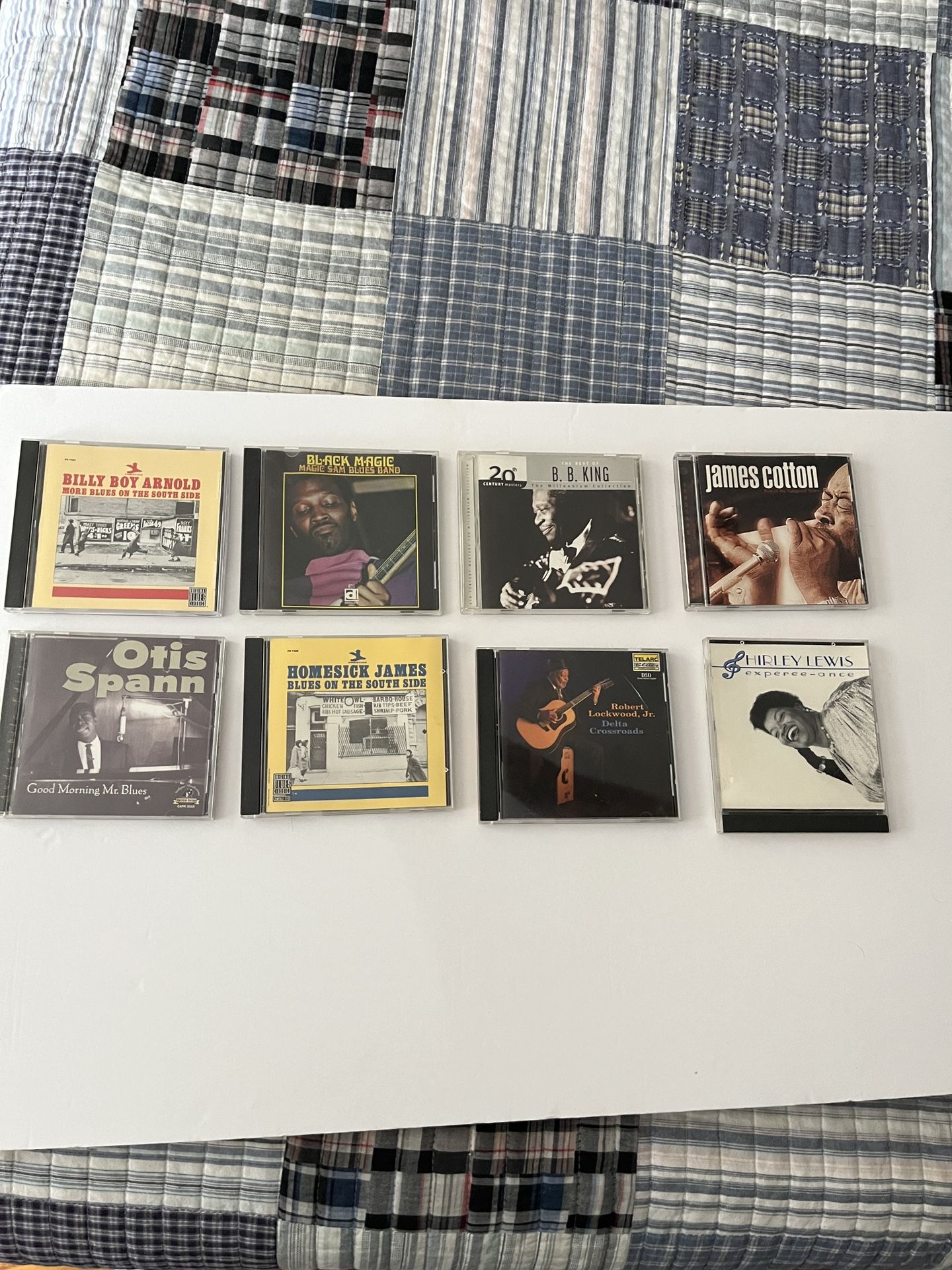 8 Classic Blues CD’s