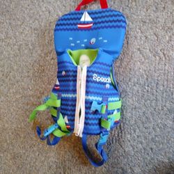 SPEEDO. INFANT. LIFE VEST. 30 POUND MAX  WEIGHT