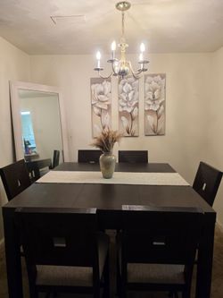 Dinning table and chairs