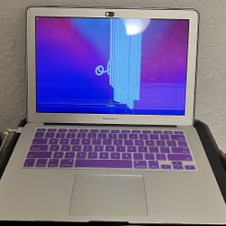 Apple MacBook Air 13 inch 2017 Laptop - Model A1466 - Screen needs to be repair - MacOS Monterey