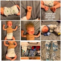 Two reborn dolls
