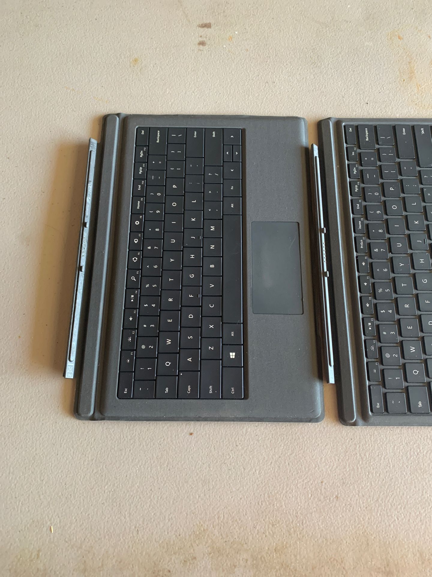 2 Microsoft surface keyboards cover,