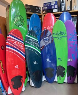 foam Surfboard At Catch A Wave Surf Shop
