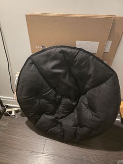 Black Foldable Hex Chair