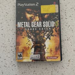 Metal Gear Solid 3 Snake Eater