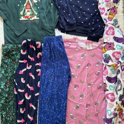 Girls Pajama Set Bundle