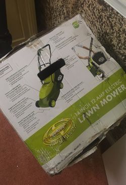 New electric mower