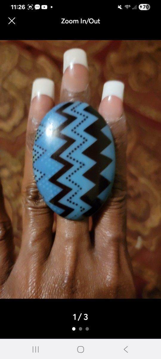 BeautifulResin Zig Zag Ring