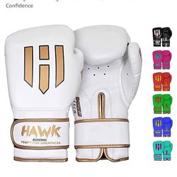 Boxing Gloves -white -14 Oz 