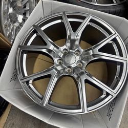 Jeep TrackHawk Style F283 22x10 5x127 +35 Wheels Finance available Jeep Grand Cherokee Rims