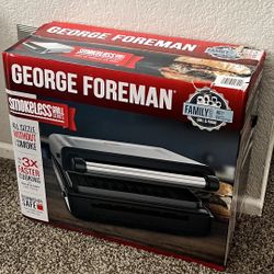 George Foreman 4–6 Serving Electric Indoor Grill
