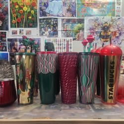 2024 Starbucks Holiday Tumbler Collection (I AM A Collector and Have too Many ) . $10 Each 