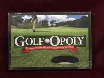 Golfopoly Game - Like Monopoly - Factory Sealed