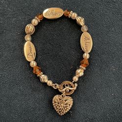 Crystal Beaded Bracelet Vintage