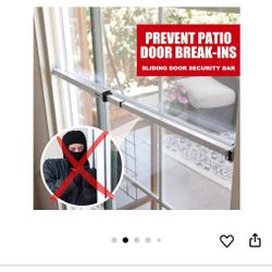 Sliding Door / Window Security Bar Lock New 