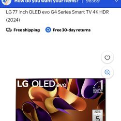 Oled 77 Inch Lg Tv 