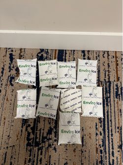 Various gel ice packs-set of 9