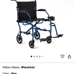 Medline Transport Chair Ultralight New In Box