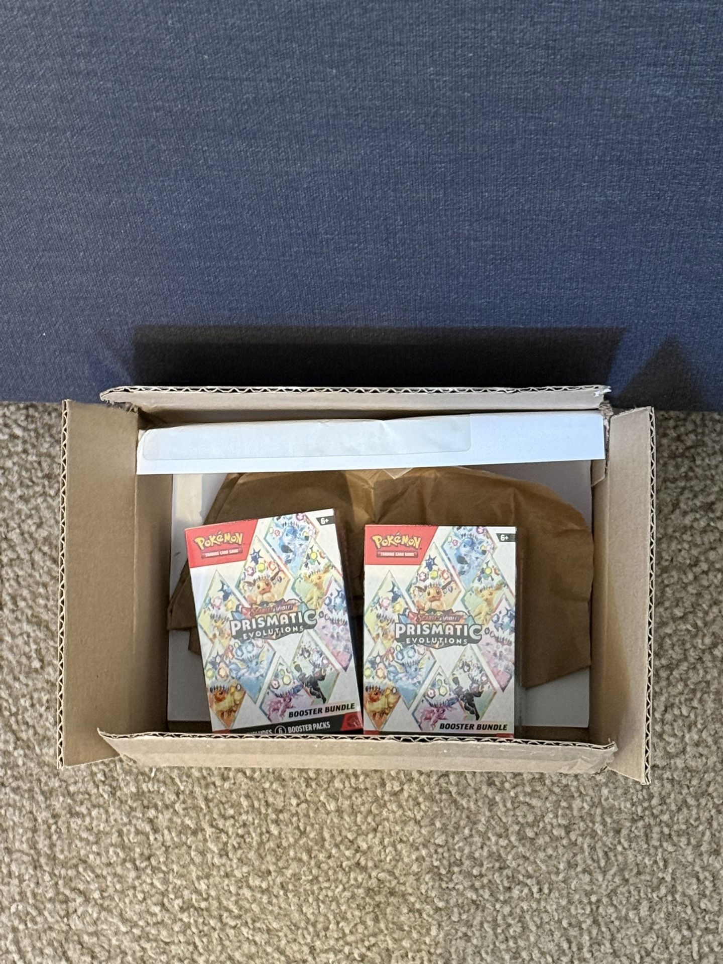 2 - Pokémon TCG Scarlet & Violet Prismatic Evolutions Booster Bundle Sealed