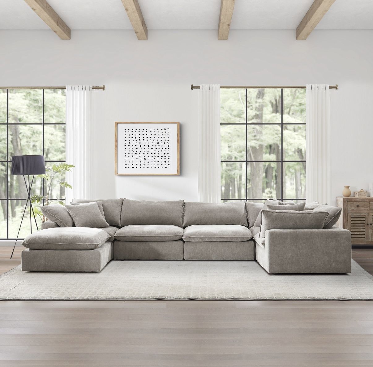 New in Box: Aiden And Ivy Sectional