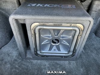 Kicker Bass System 12” L7 1,200 Watt Amp