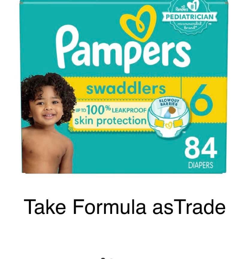 Swaddlers Size 6-Pampers Pañales Diapers 