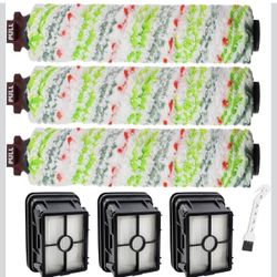 Crosswave Brush Roll Replacement and 1866 Replacement Filters for Bissel Cros...