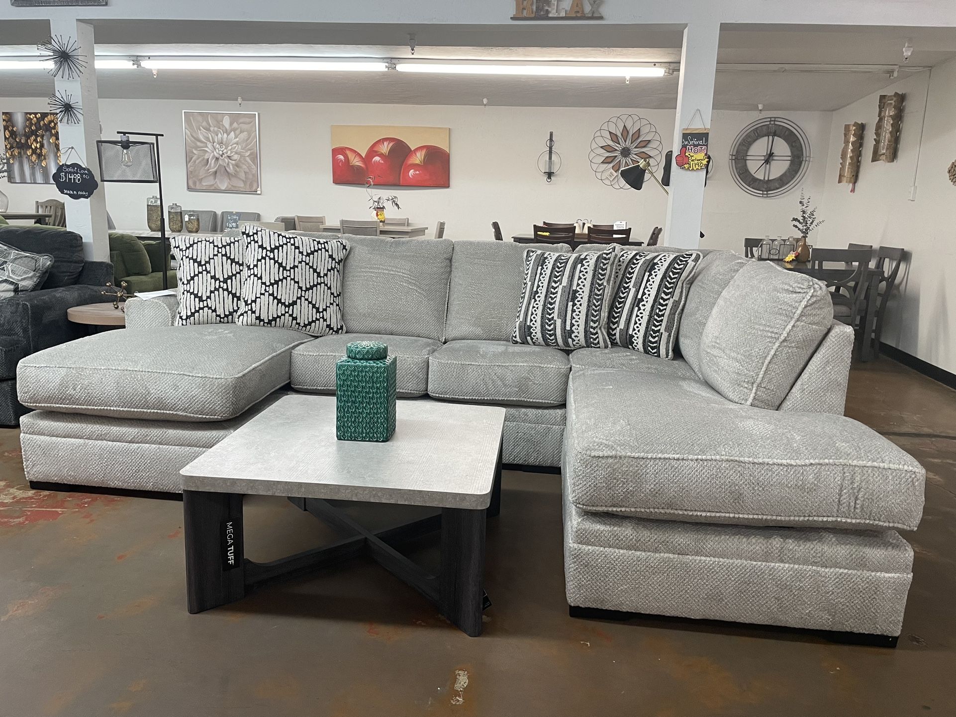Double Chaise Sectional