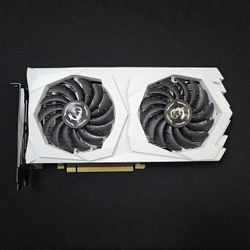 White MSI GeForce GTX 1650 4GB DDR6 Gaming X TWIN FROZR GPU Graphics Card, TESTED!!