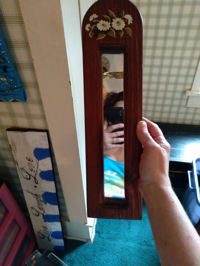 Small wall mirror