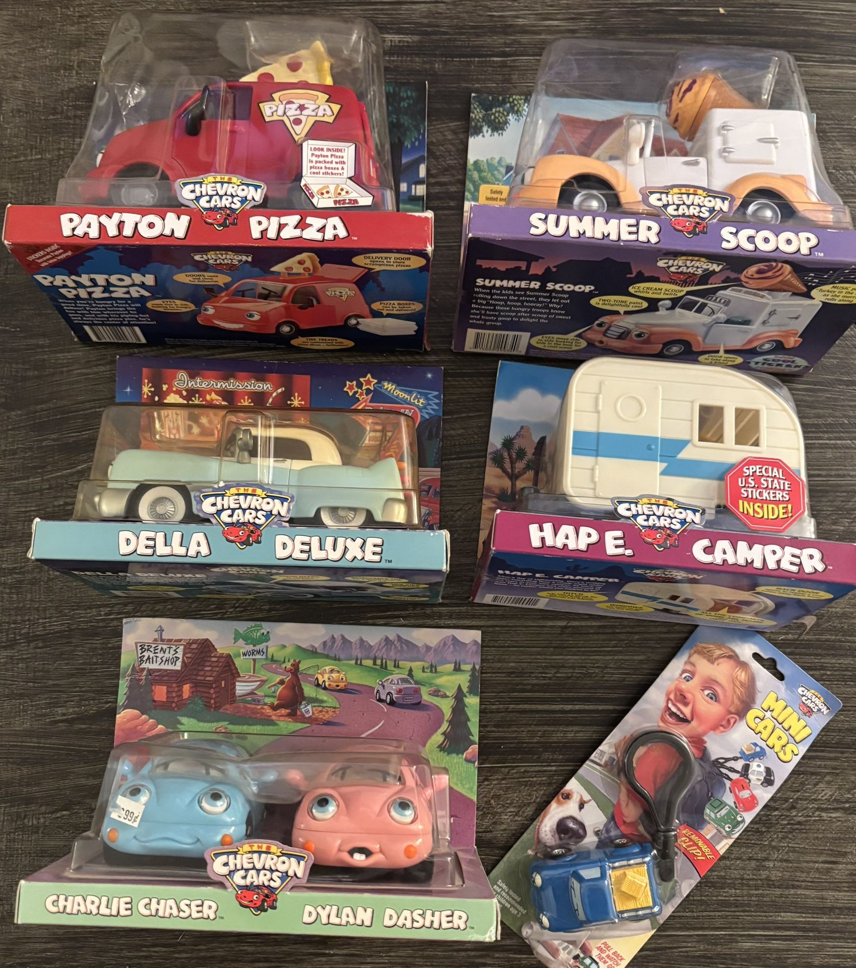 The Chevron Cars Vintage Toy Car Collection
