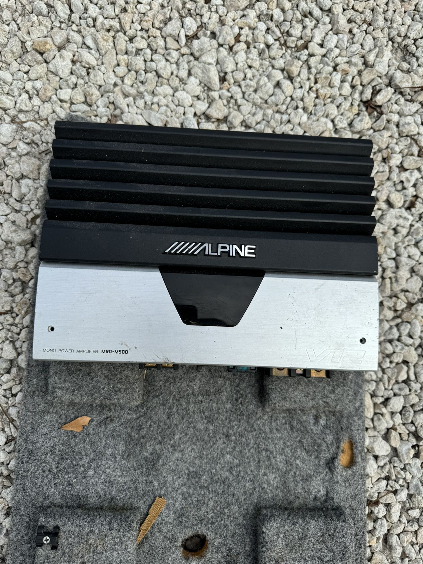 ALPINE MONO POWER AMPLIFIER MRO-M500