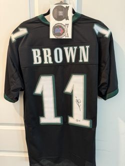 Beckett Approved Signed AJ Brown Jersey XL