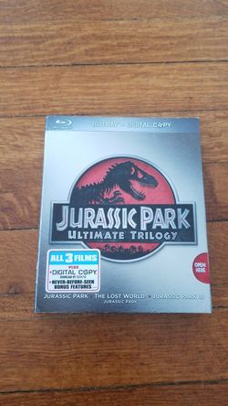 Jurrassic Park Ultimate Trilogy Blu-ray