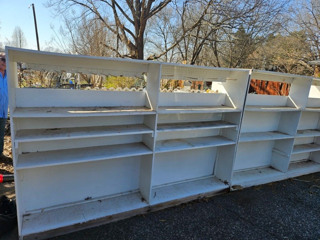 Huge Outdoor Shelving Cabinet