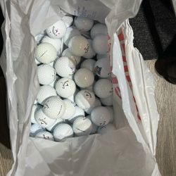 58 Callaway Deablo Golf balls  Good To Excellent Condition 