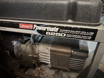 Coleman Generator 6250