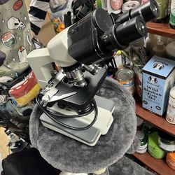 Two microscopes Need Some Maintenance Or Repair Read Below